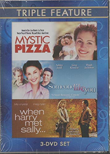 3 DVD SET -Triple Feature: MYSTIC PIZZA / SOMEONE LIKE YOU / WHEN HARRY MET SALLLY - 1139