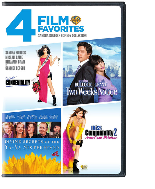 4 Film Favorites: Sandra Bullock (Divine Secrets of the Ya-Ya Sisterhood, Miss Congeniality 2, Miss Congeniality: Deluxe Edition, Two Weeks Notice) - 4708